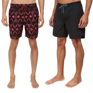 Marc by Marc Jacobs Green Oasis Multi-Colored Men’s Board Shorts Swimwear Sz S